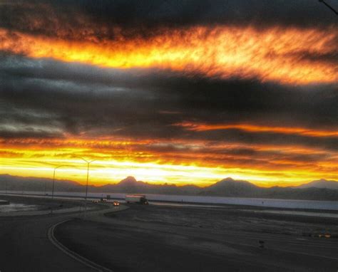 Sunset at Salt Flats | Sunset, Outdoor, Celestial