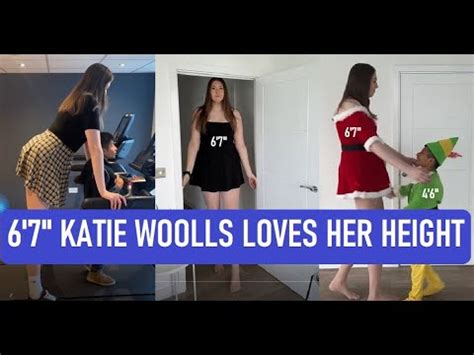 67 Tall Girl Katie Loves Her Height! - YouTube