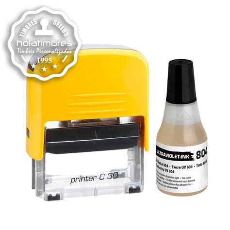 Tinta Para Timbre Autom Tico Uv