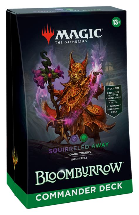 MTG Bloomburrow Commander Squirreled Away INGLES Mana Vortex