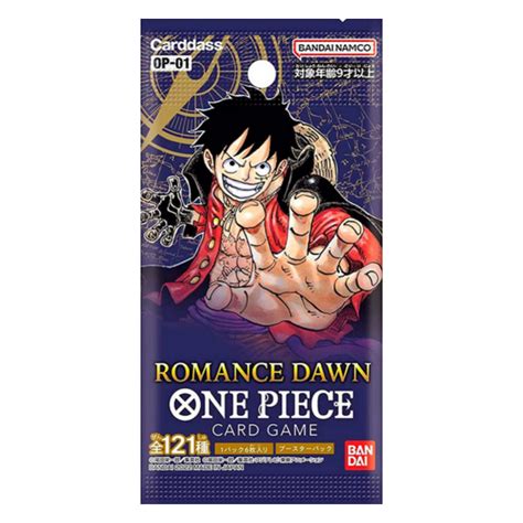 One Piece OP01 Booster Pack "Romance Dawn" - Japanese – Fridam Store
