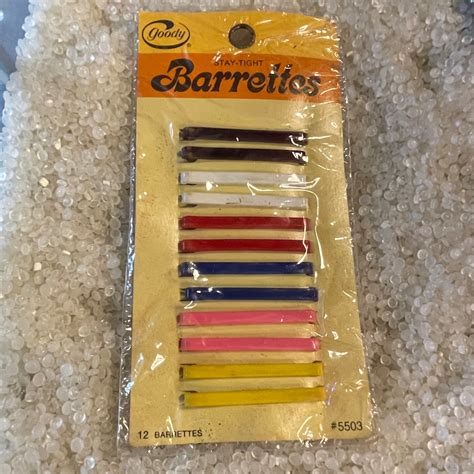 Vintage Hair Barrettes Original Package 1975 Barrettesgoody