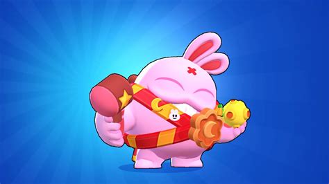 Brawl Stars Squeak Skin Conejito Lunar Ernand