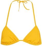 Tropic Of C Praia Triangle Bikini Top ShopStyle Two Piece Swimsuits