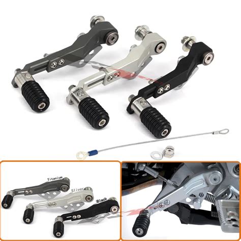 Motorcycle Cnc Aluminum Adjustable Folding Gear Shifter Shift Pedal