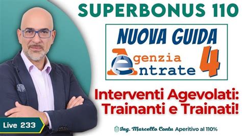 Superbonus Nuova Guida Dellagenzia Delle Entrate Interventi