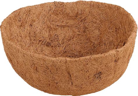 Arcadia Garden Products Cb54 Coco Liner For Round Baskets 18 Inch Brown Patio