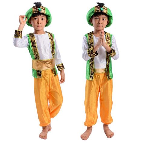 Childrens Boys Novelties Arabian Prince Costume Aladdin Fairytale