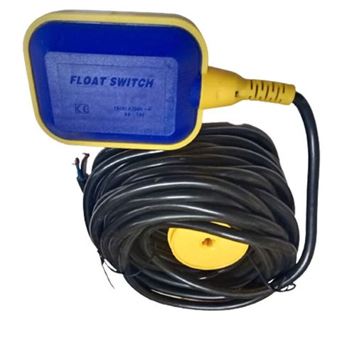 Media Type Liquid 10m Float Level Switch Plastic Meter Technology