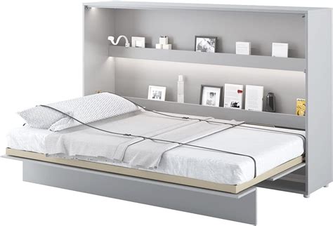 Meblini Schrankbett Bed Concept Wandbett Mit Lattenrost Klappbett