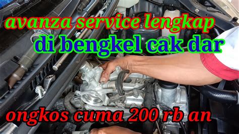 Service Mobil Toyota Avanza Km Pengecekan Bagian Mobil Seperti Di