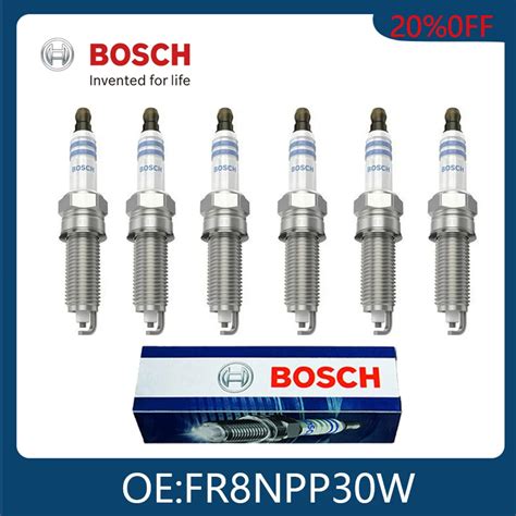 BOSCH Buj As De Platino Originales 6 Piezas Para Peugeot 3008 Fengshen