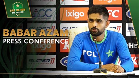 Babar Azam Press Conference Asiacup2023 Pcb Ma2l Youtube