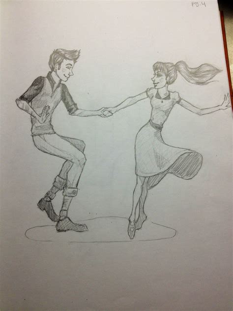 Dancing Couple Drawing at GetDrawings | Free download