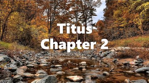 Chapter The Book Of Titus New King James Version Nkjv