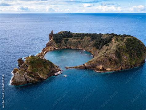 Islet Of Vila Franca Do Campo Near San Miguel Island Is Formed By The