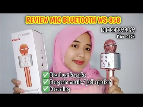 Review Cara Menggunakan Mic Bluetooth Ws Terbaru Bisa Untuk