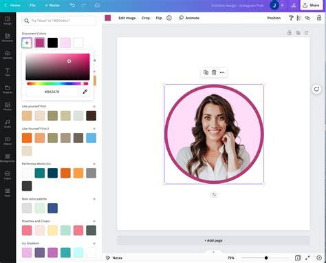 How To Design A Professional Linkedin Profile Picture In Canva Plus