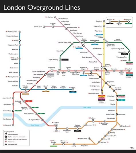 Overground Route Map