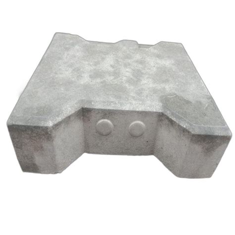 Concrete Grey I Shape Paver Block Dimensions X Mm Thickness