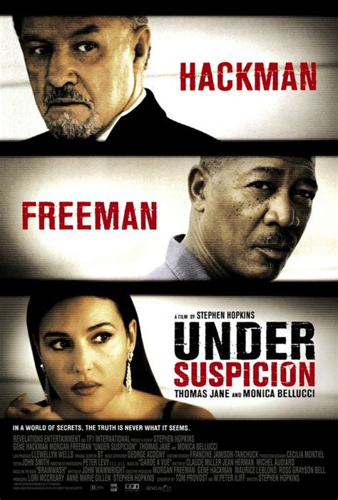 Under Suspicion Movie Poster (#1 of 2) - IMP Awards