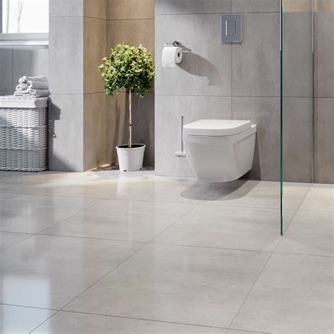 Gres Szkliwiony Street Soft Grey 31 X 62 Greenline Tiles Leroy Merlin