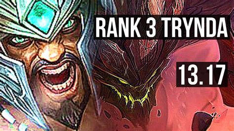 TRYNDAMERE Vs MALPHITE TOP Rank 3 Trynda Quadra Legendary 18 4 8