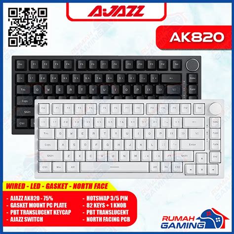 Jual Mechanical Keyboard Ajazz Ak Wired Gasket Hotwsap