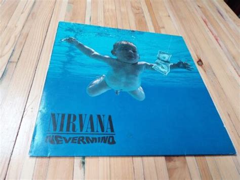 Nirvana Nevermind Original 1991 1st Pressing Misprint Vinyl Lp Record