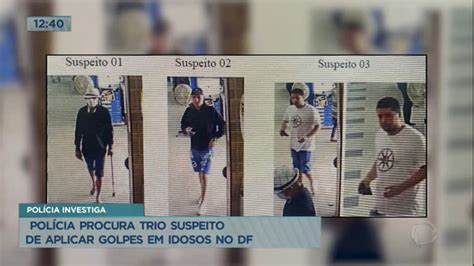 Polícia procura grupo suspeito de aplicar golpes em idosos no DF