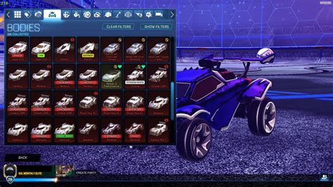 Stacked Personal Rocket League Account Esl Monthly Elite Epicnpc