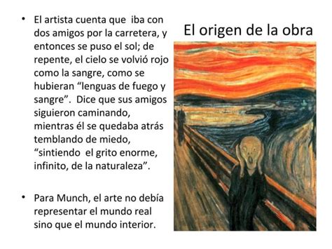 El Grito Edvard Munch Ppt