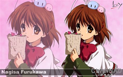 Browneyes Brownhair Clannad Dangoclannad Furukawanagisa Key Logo