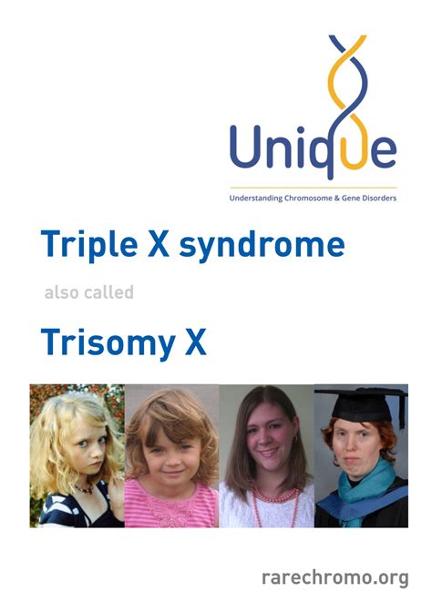 Triple X Syndrome Also Called Trisomy X Docslib