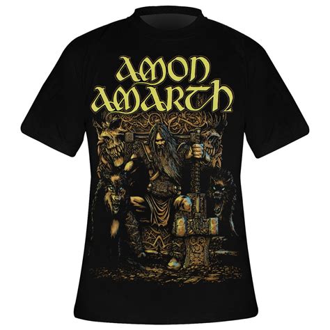 T Shirt Homme Amon Amarth Thor Rock A Gogo