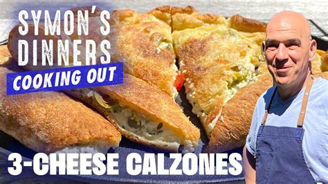 Michael Symon S Three Cheese Calzones Symon S Dinners Cooking Out