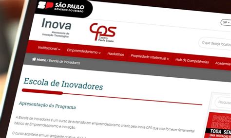 Centro Paula Souza Abre Inscri Es Para Curso De Empreendedorismo