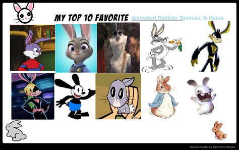 Top 10 Animated Rabbits By Smoothcriminalgirl16 On Deviantart