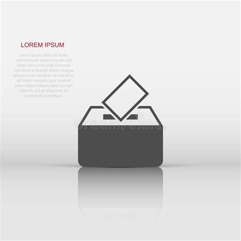 Ballot Box Isolated White Background Stock Illustrations 2777 Ballot