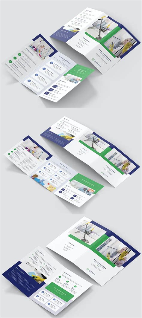 Cleaning Service Brochure Templates | Brochure template, Brochure ...