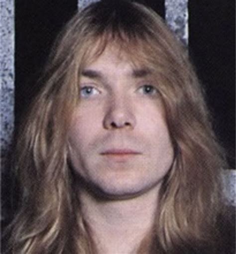 Dave Murray Of Iron Maiden Musician Portrait