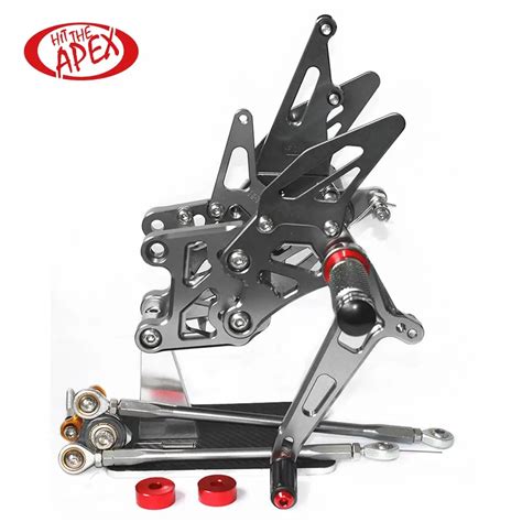 Motorcycle Foot Peg Cnc Adjustable Footrest For Honda Cbr600rr 2009