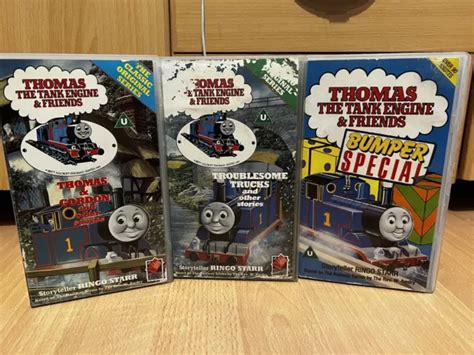 THOMAS THE TANK Engine SERIES 1 - Vintage 1984 VHS Bundle (RARE BLUE ...