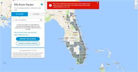 Tracking Power Outages In Your Area | Wgcu News - Florida Power Outage ...