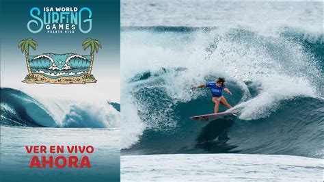 WEBCAST ESPAÑOL Competencia Día 2 2024 ISA World Surfing Games