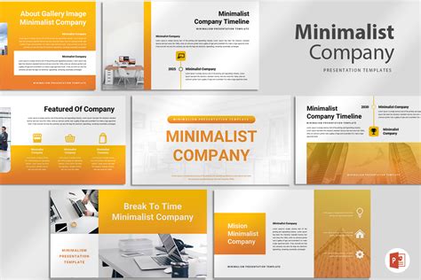 Minimalist Company - PowerPoint Template Graphic by qrdesignstd ...