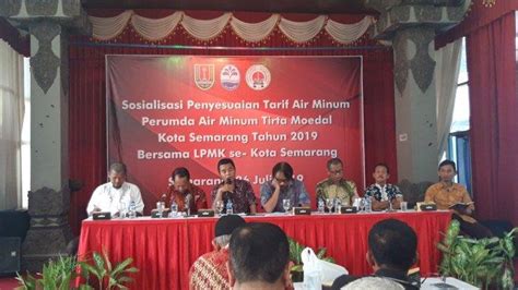 Direktur Utama Baru Pdam Tirta Moedal Kota Semarang Akan Naikkan Tarif