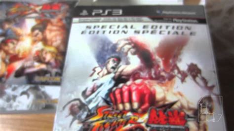 Unboxing Street Fighter X Tekken Special Edition Ps3 Youtube