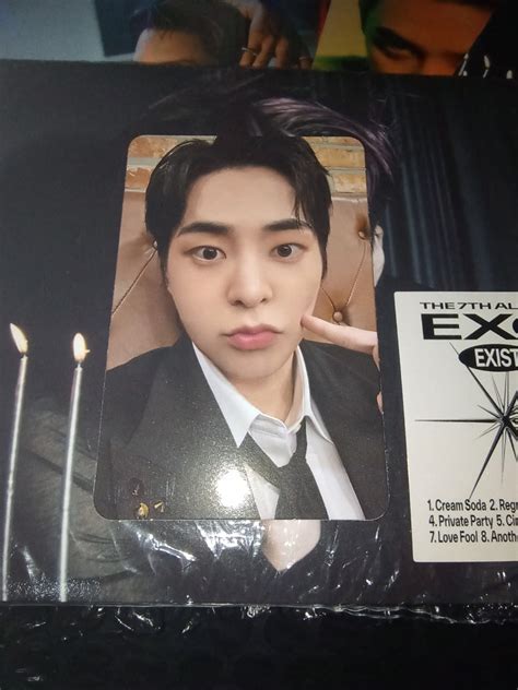 Exo Exist Digipack Ver Xiumin Photocard Hobbies Toys Memorabilia