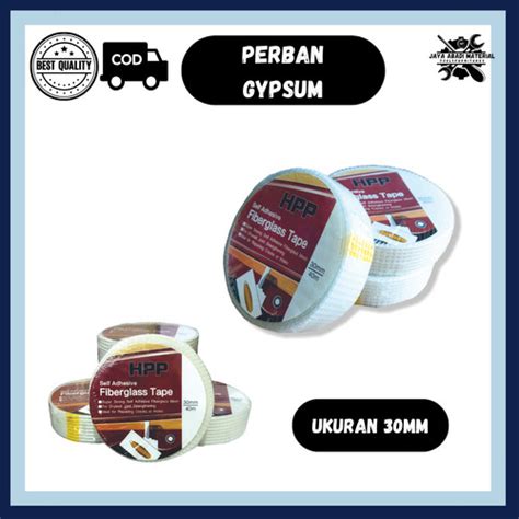 Jual Jam Lakban Perban Solasi Isolasi Kasa Lem Gypsum Gipsum Plafon